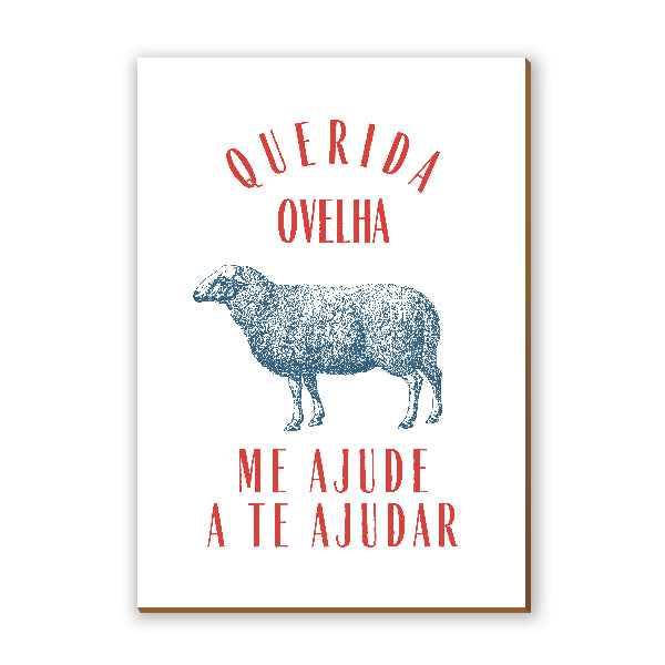 Quadro Querida Ovelha
