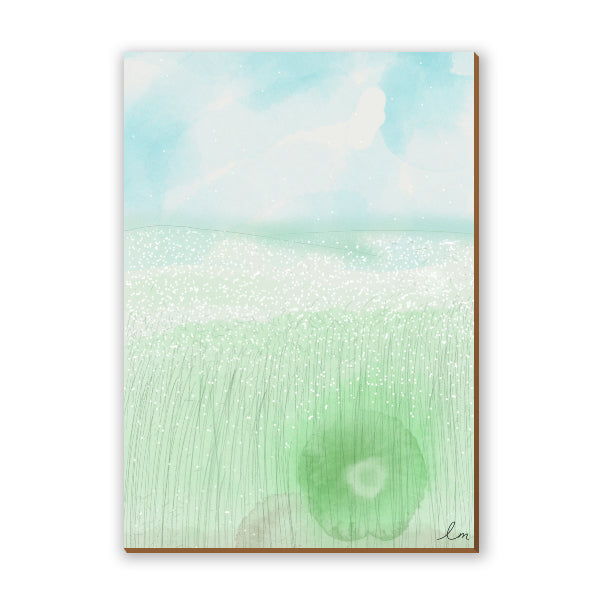 Quadro Campos Brancos